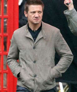 Jeremy Renner Grey Jacket