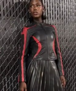 Jodie Turner-Smith Leather Jacket