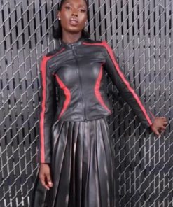 Jodie Turner-Smith Leather Jacket