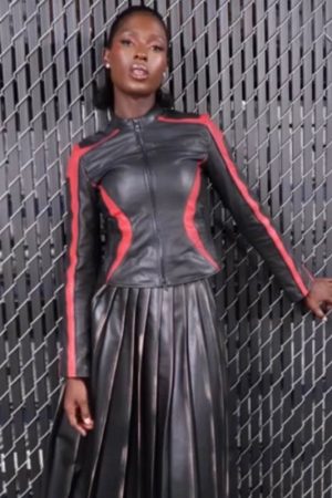 Jodie Turner-Smith Leather Jacket