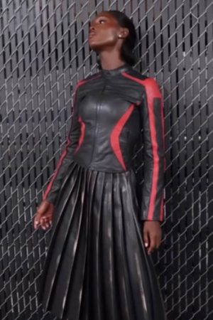 Jodie Turner-Smith Leather Jacket