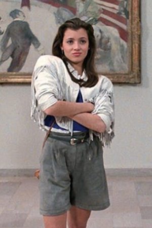 Mia Sara White Jacket