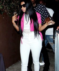 Nicki Minaj Pink Jacket