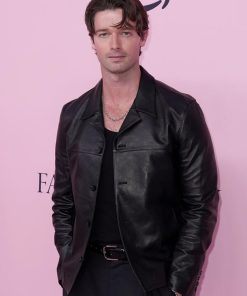 Patrick Schwarzenegger Leather Jacket