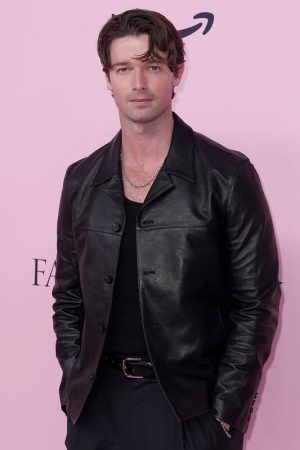 Patrick Schwarzenegger Leather Jacket