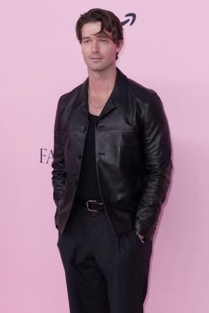 Patrick Schwarzenegger Leather Jacket