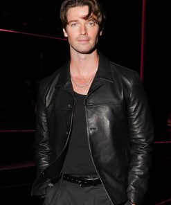 Patrick Schwarzenegger Leather Jacket