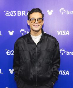 Rami Malek Satin Jacket