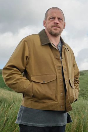 Matthew Gurney Brown Jacket