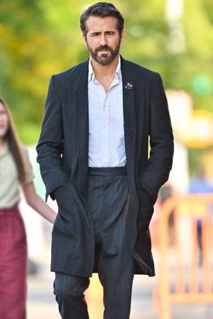 Ryan Reynolds Wool Coat