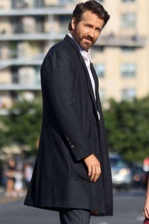 Ryan Reynolds Wool Coat