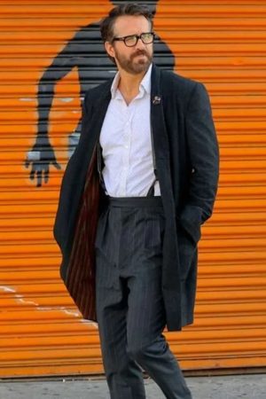 Ryan Reynolds Wool Coat