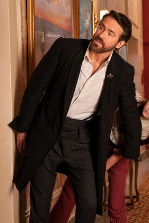 Ryan Reynolds Wool Coat
