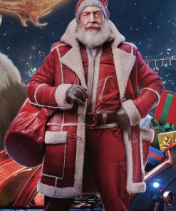 J.K. Simmons Leather Coat