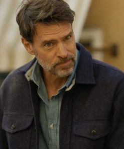 Eric Blue Wool Jacket