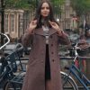 Sofia Carson Wool Coat