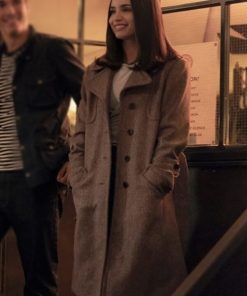 Sofia Carson Wool Coat