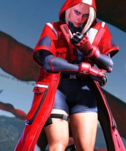 Cammy White Hooded Coat