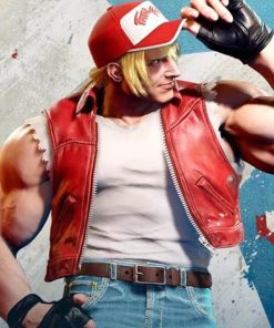 Terry Borgard Leather Vest