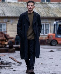 Rami Malek Cotton Coat