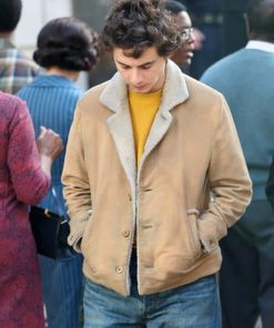 Timothée Chalamet Shearling Jacket