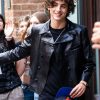 Timothée Chalamet Black Jacket
