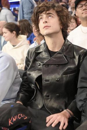 Timothée Chalamet Black Jacket