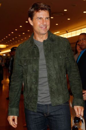 Tom Cruise Suede Jacket