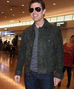 Tom Cruise Suede Jacket