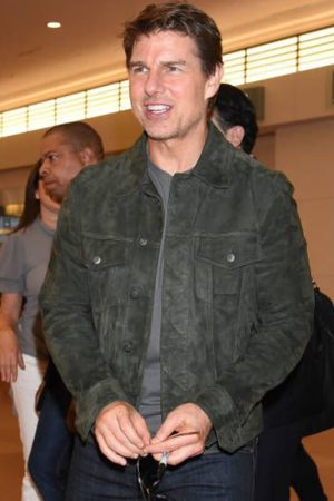 Tom Cruise Suede Jacket