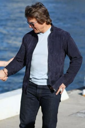 Tom Cruise Suede Jacket