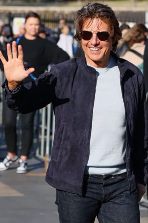Tom Cruise Suede Jacket
