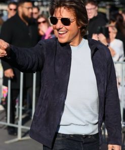Tom Cruise Suede Jacket