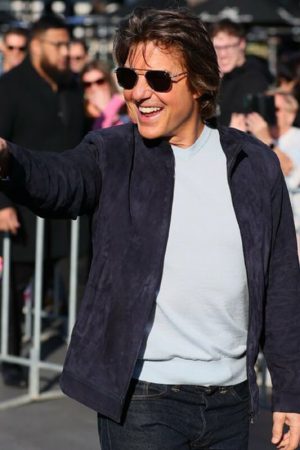 Tom Cruise Suede Jacket