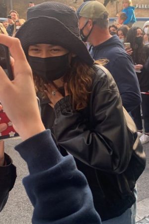 Zendaya Black Leather Jacket