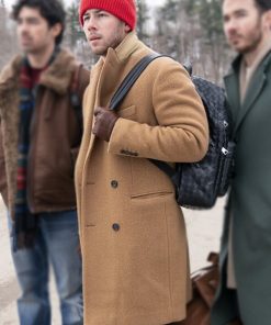 Nick Jonas Wool Coat
