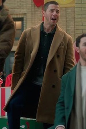 Nick Jonas Wool Coat