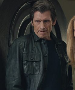 Mikey Black Leather Jacket