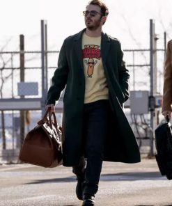 Kevin Jonas Green Coat