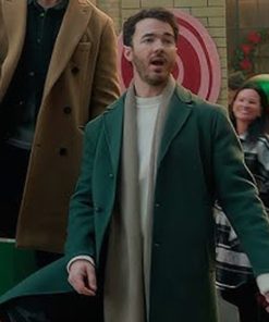 Kevin Jonas Green Coat