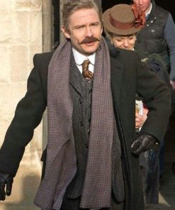 Martin Freeman Wool Coat