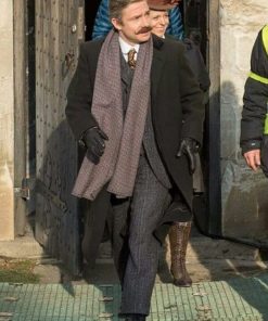 Martin Freeman Wool Coat