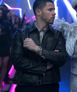 Nick Jonas Leather Jacket
