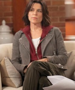 Neve Campbell Grey Jacket