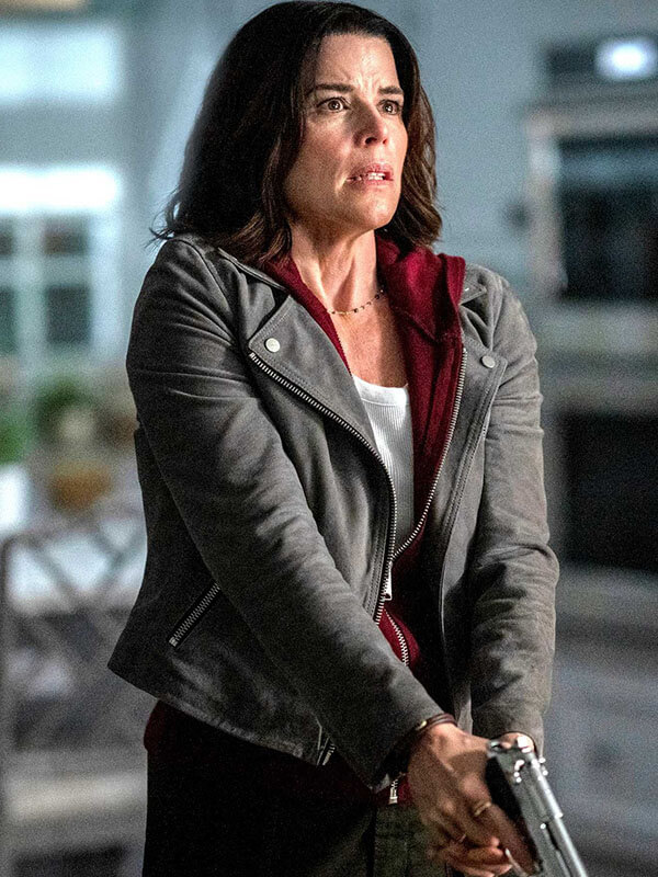 Neve Campbell Grey Jacket