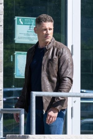 Matt Lauria Brown Jacket
