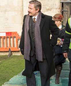Martin Freeman Wool Coat