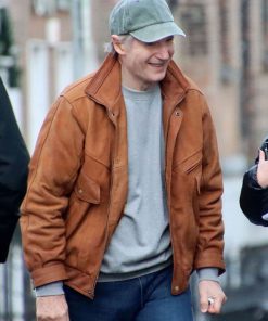 Liam Neeson Suede Jacket