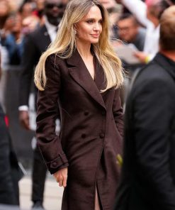 Angelina Jolie Wool Coat