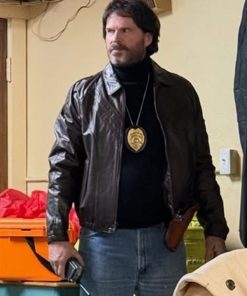 Cary Elwes Brown Jacket